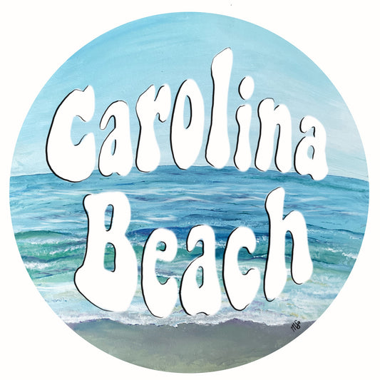 'Carolina Beach' Sticker