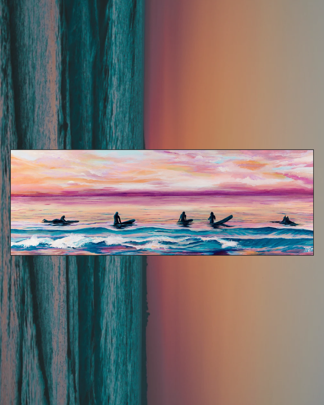 Surfer Gals - archival print
